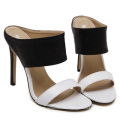 Large Size Elegant Simple Style Stilettos Heel Open Toe Strap Thin High Heel Sandals